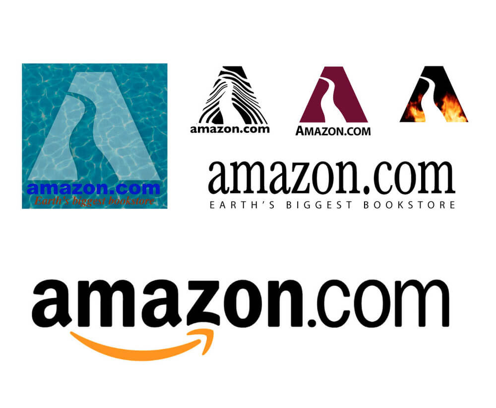 Evolution of Amazon's logo and brand